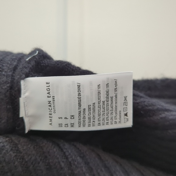 American Eagle Black Sweater Skirt - Picture 5 of 5